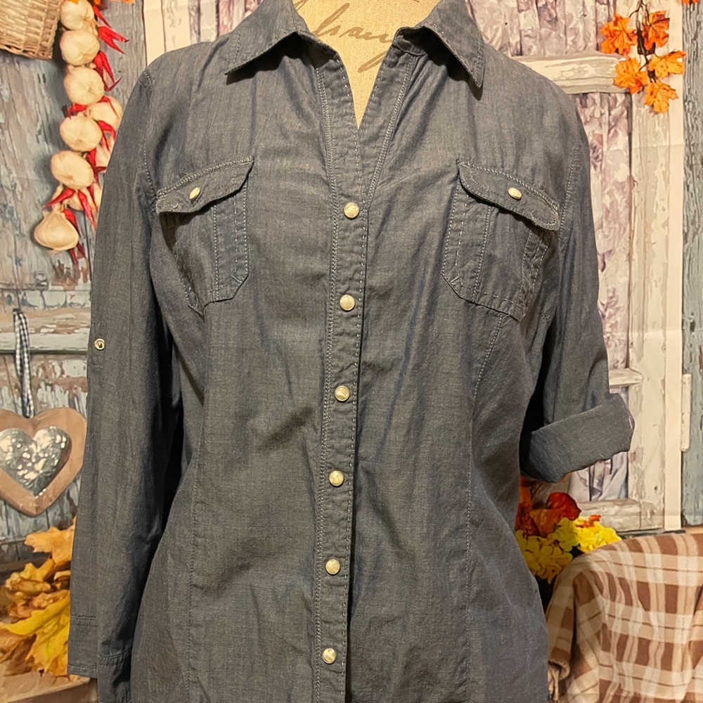 Denim Blouse